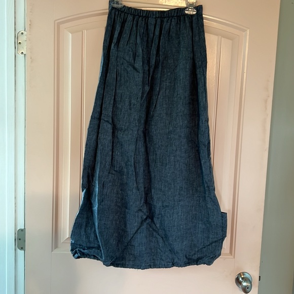 Blue Boho Skirt Bryn Walker - Picture 3 of 3